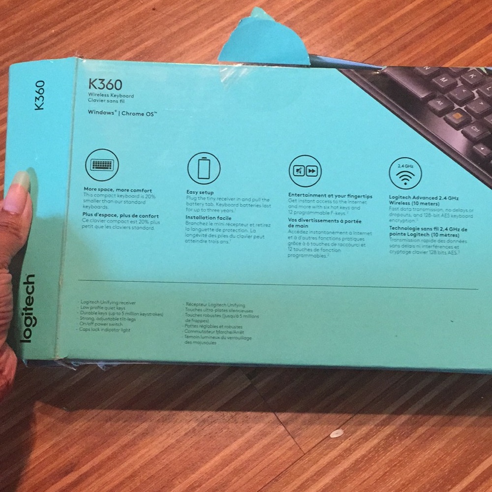 Logitech k360 wireless keyboard - Picture 16 of 16
